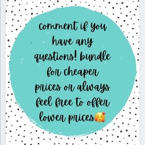 feel free to offer lower prices!